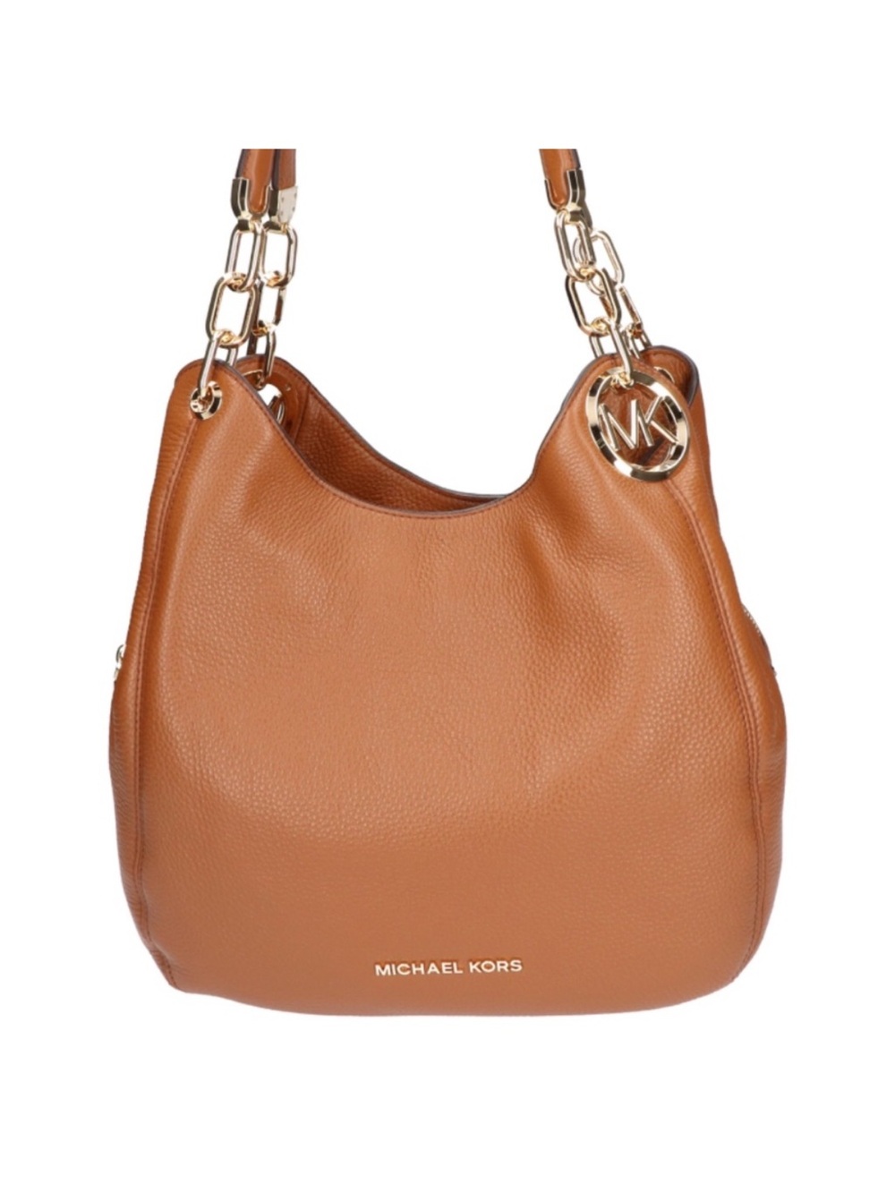 Michael Kors Lillie Large Pebbled Leather Shoulder Bag NWT
